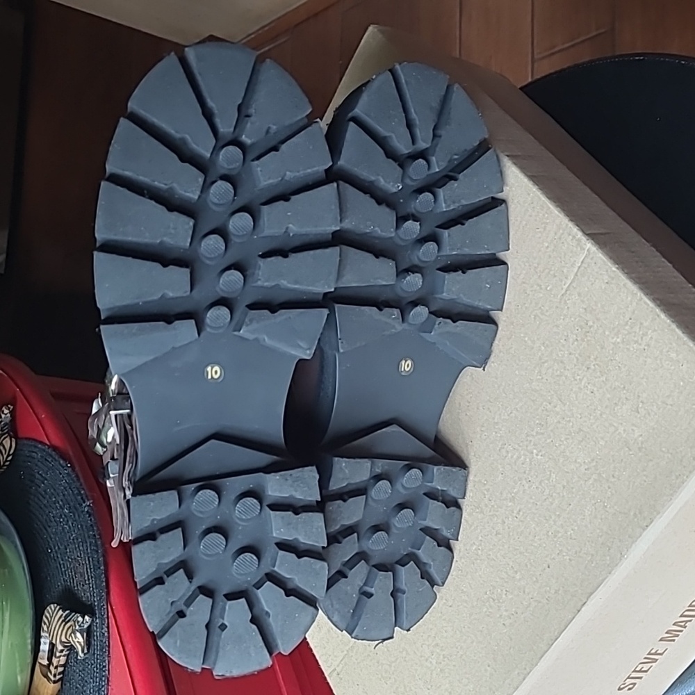 Steve Madden Buckle Ankle Boots - Picture 8 of 11
